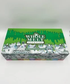 Green Whole Melts Master Box | 100 Disposable Vapes – 10 Flavors