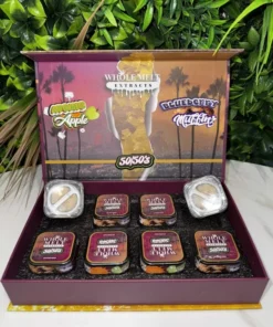 WHOLE MELT EXTRACTS- Premium Live Resin Sugar- 50/50s- ATOMIC APPLE/BLUEBERRY MUFFINZ- 3.5g